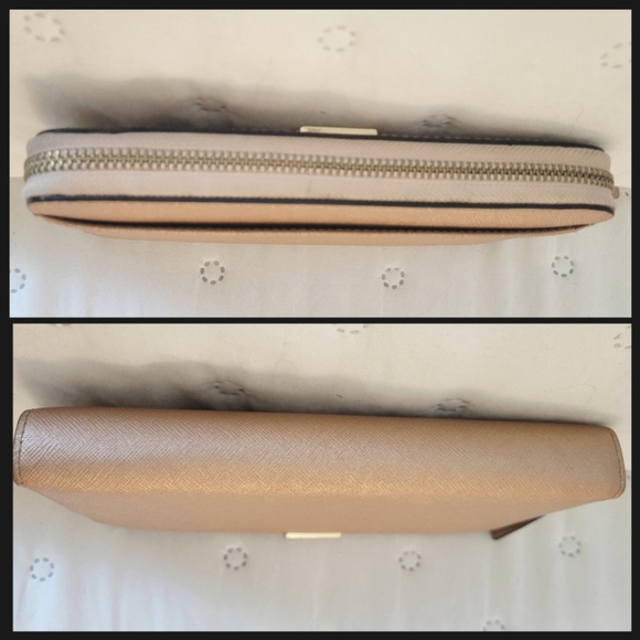 Kate Spade Neda Newbury Lane zip wallet in Rosegold - Picture 3 of 10